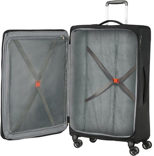 erweiterbarer Flugkoffer American Tourister Summerfunk L 79cm schwarz