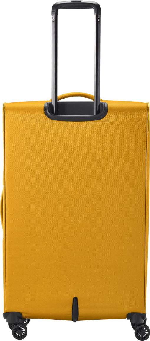 erweiterbarer Flugkoffer Travelite Croatia 4w Trolley L 77cm Curry gelb