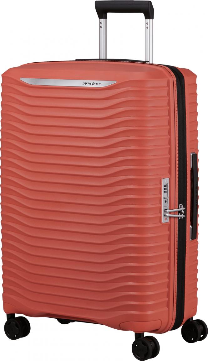 erweiterbarer Reisekoffer Samsonite Upscape Spinner M 68cm EXP Clay terracotta