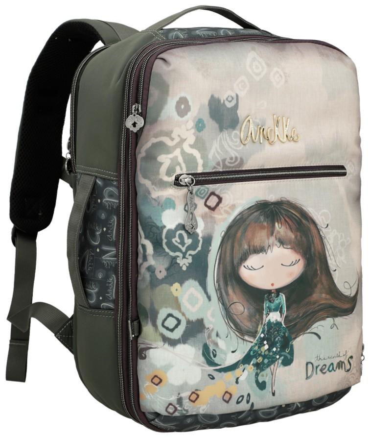 erweiterbarer Reiserucksack Anekke Real mit Laptopfach