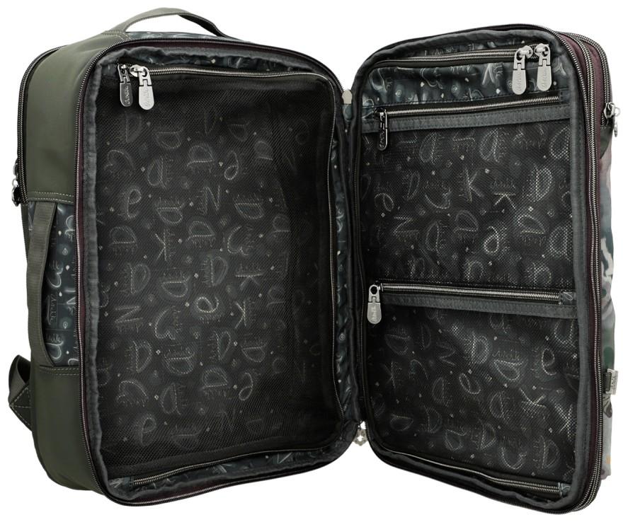 erweiterbarer Reiserucksack Anekke Real mit Laptopfach