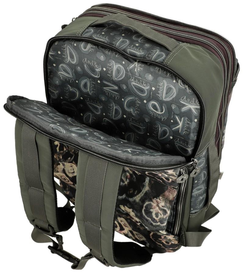 erweiterbarer Reiserucksack Anekke Real mit Laptopfach