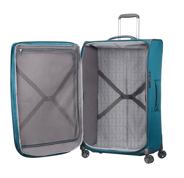 erweiterbarer Rollenkoffer Samsonite Spark SNG rot Spinner 79cm