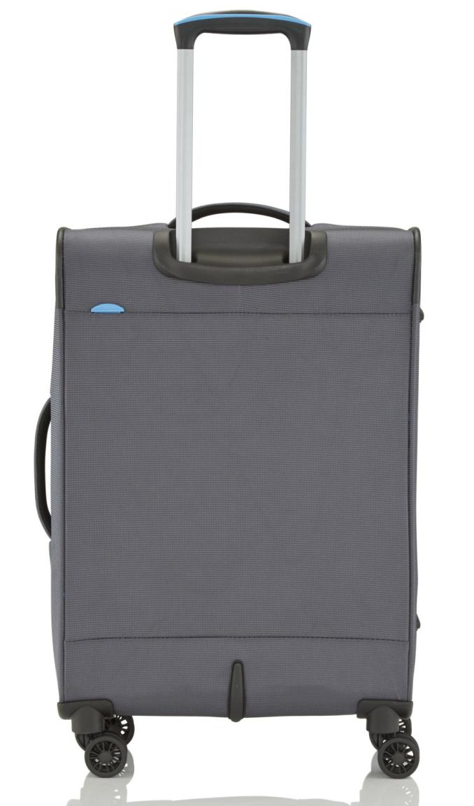 erweiterbarer Rollenkoffer Travelite CrossLITE M anthrazit