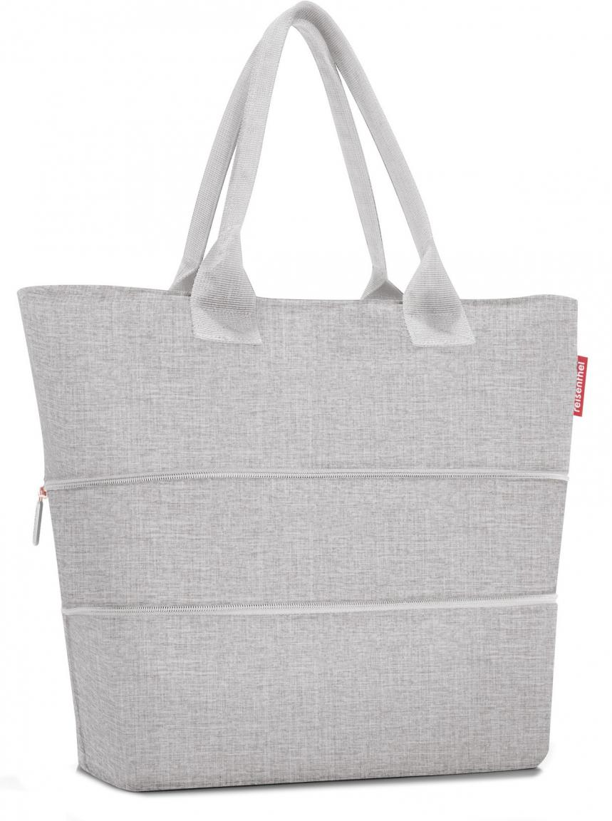 erweiterbarer Shopper e1 Twist Sky Rose reisenthel hellgrau