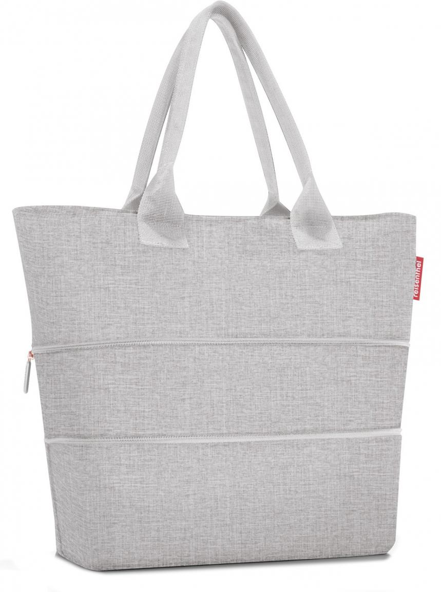 erweiterbarer Shopper e1 Twist Sky Rose reisenthel hellgrau