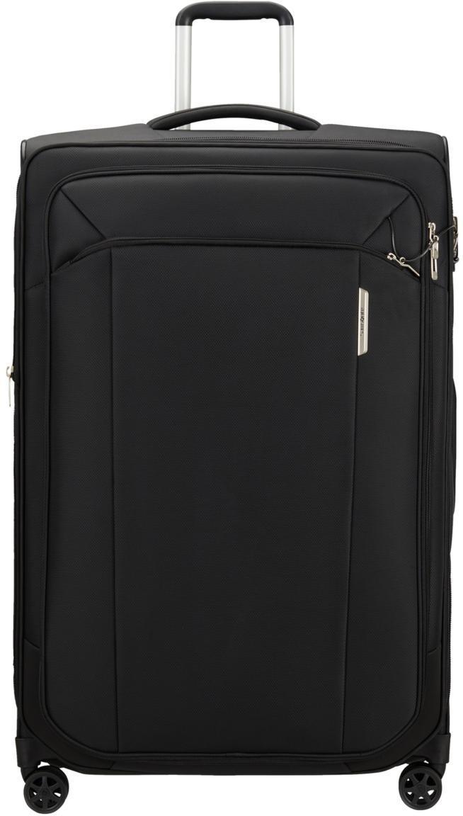 extragroßer 4-Rad-Trolley Samsonite Recyclex Respark Spinner 82cm erweiterbar schwarz