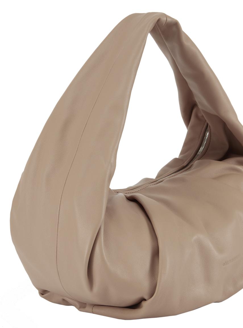 extravagante Beuteltasche Les Visionnaires Greta Silky beige Lammleder