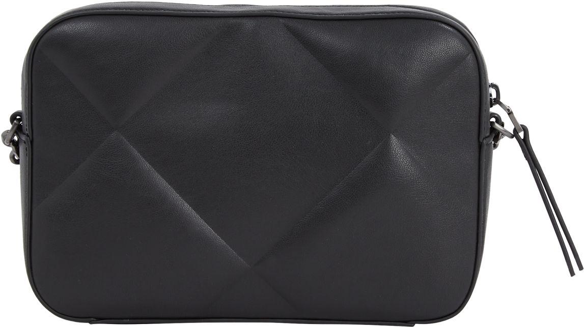 extravagante Crossovertasche Calvin Klein Re-Lock Quilt schwarz