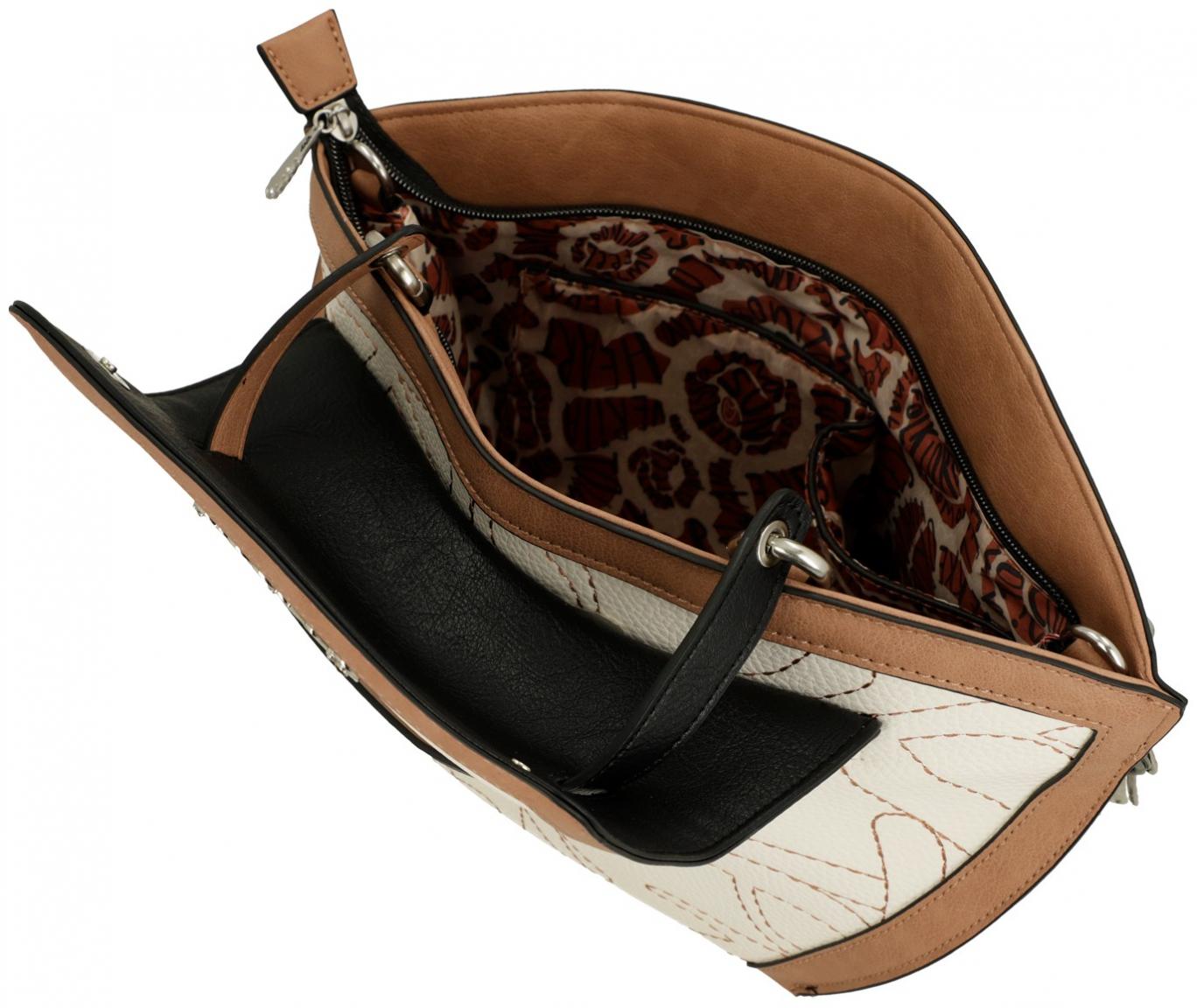 extravagante Henkeltasche Alma Anekke bunt