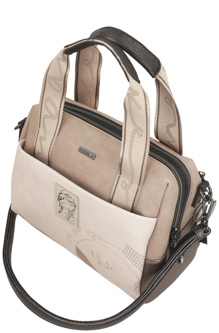 extravagante Kurzgrifftasche Strassdekor Anekke Muse Eikon Metallic