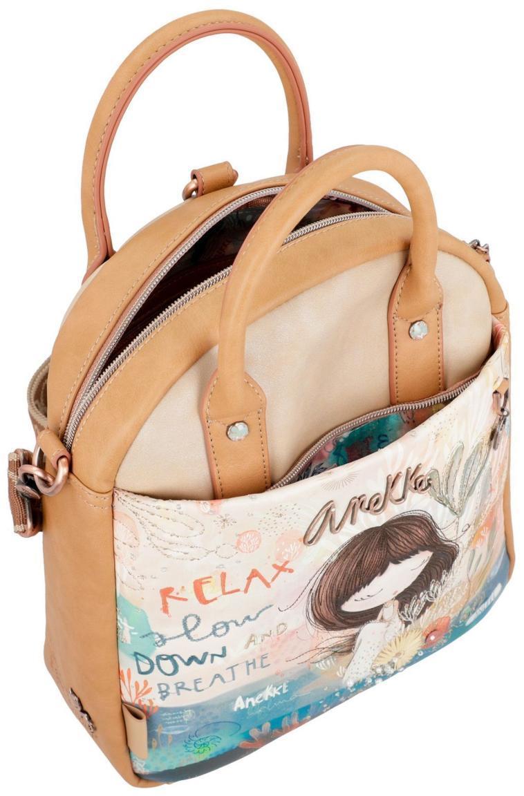 extravaganter Taschenrucksack Anekke Mediterranean Towanda Anhänger 2in1