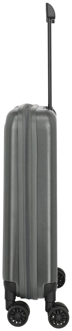 faltbarer Kabinenkoffer dunkelgrau anthrazit Travelite Basics 55cm