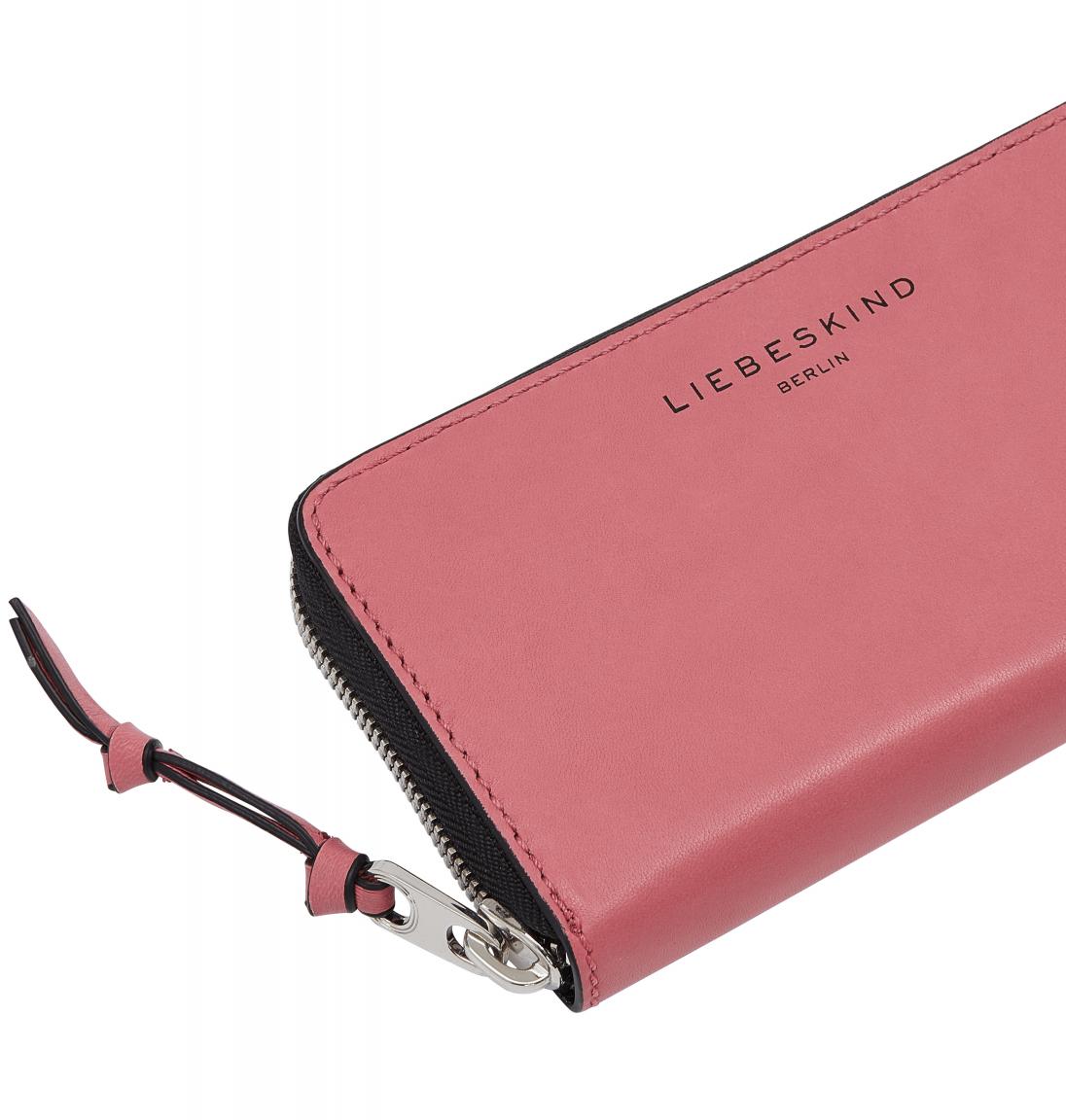 farbenfrohe Damengeldtasche Liebeskind Brooke Sally Wallet Large Flamingo RFID