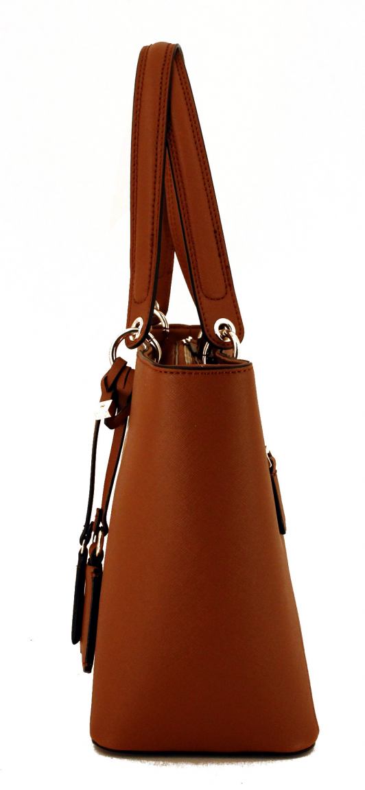 farbenfrohe Henkeltasche Guess Kamryn Tote Coral multi Etui