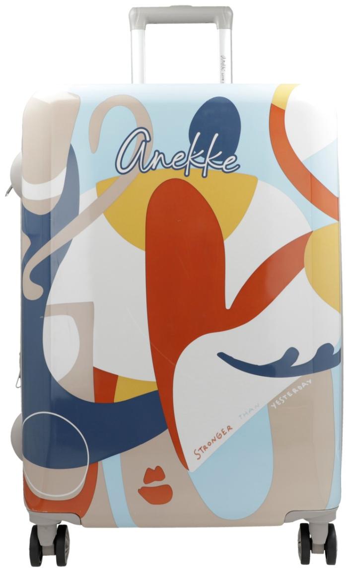 farbenfroher Reisetrolley M 63cm Anekke Muse Eikon