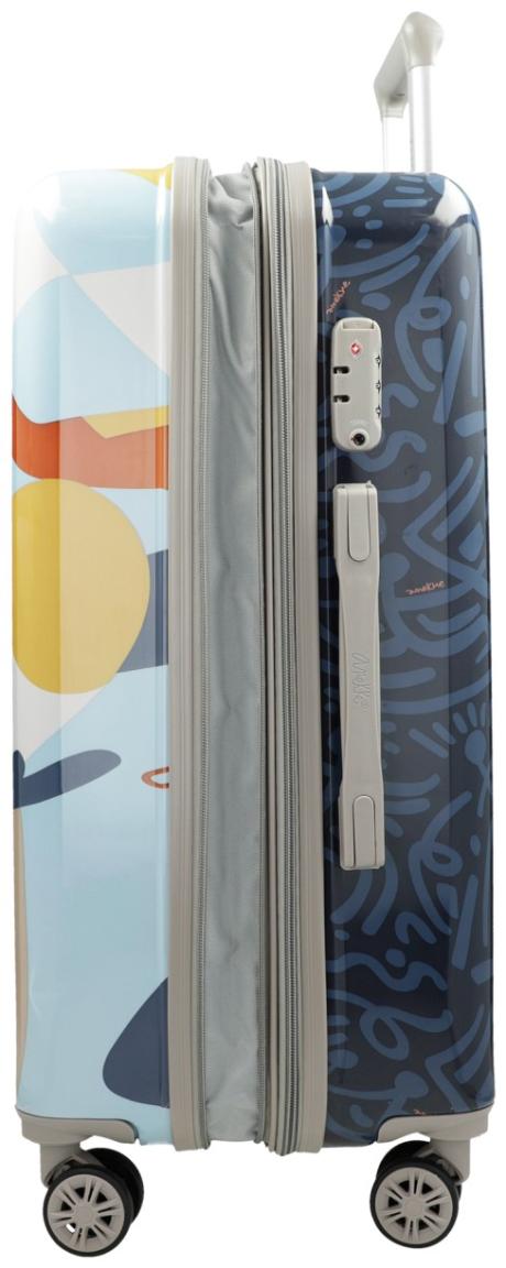farbenfroher Reisetrolley M 63cm Anekke Muse Eikon