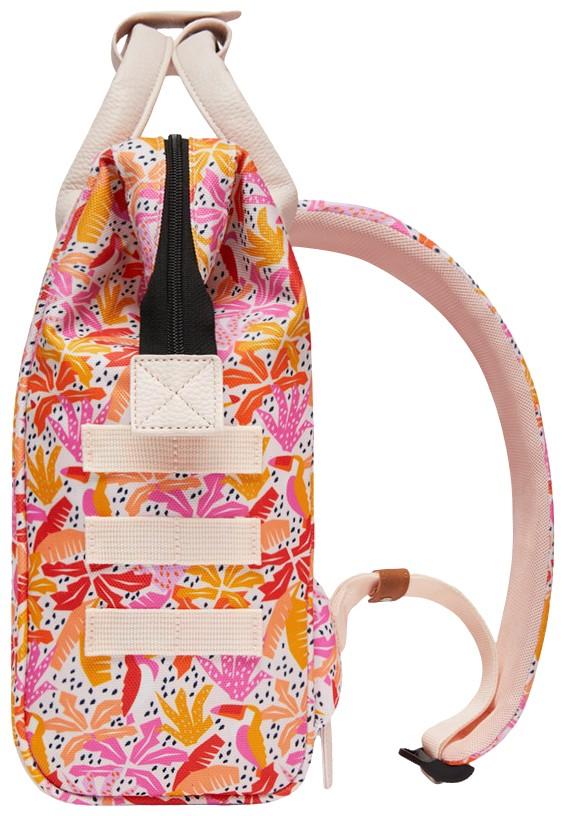 farbenfroher Rucksack Cabaia Adventurer Small Pirae Blätterprint