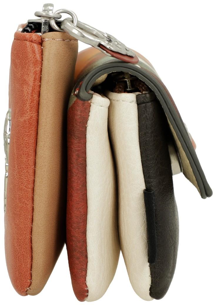 farbenfrohes Etui Anekke abstrakt Alma Alegria Damen