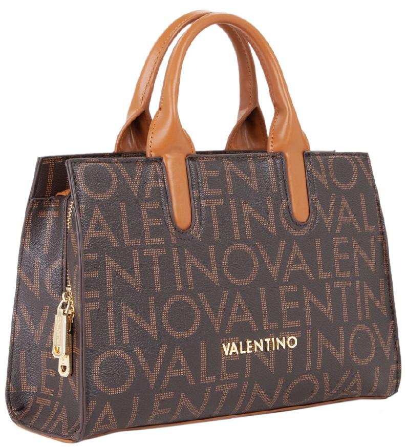 feminine Kurzgrifftasche Valentino Regina RE braun Moro 