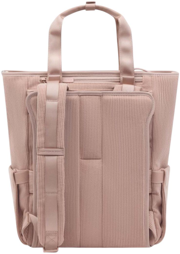 femininer Damenrucksack Kapten and Son Lindby PRO Tasche rosa Rippcord