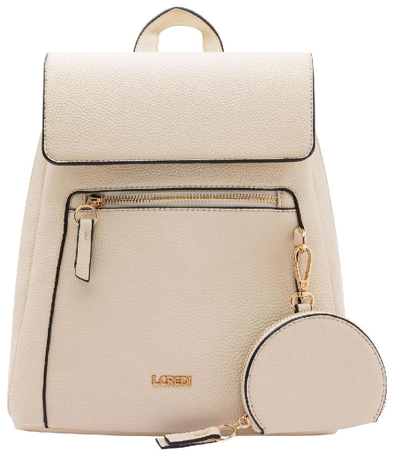 femininer L.Credi Cityrucksack Überschlag creme Etui Ninina