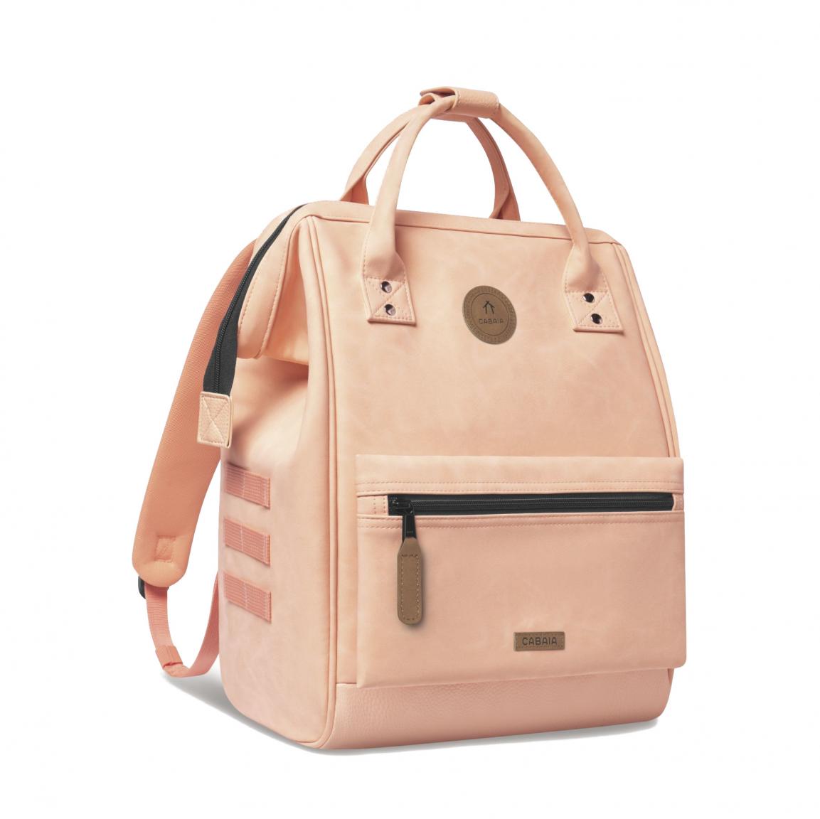 femininer Tagesrucksack Cabaia Adventurer Medium Como Baby Salmon Lachsfarben