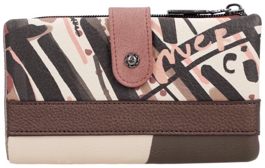 flexible Damenbörse mit Print ANEKKE Mademoiselle Pariser Flair