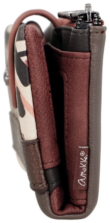 flexible Damenbörse mit Print ANEKKE Mademoiselle Pariser Flair
