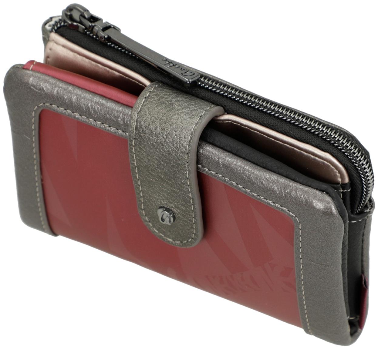 flexiblem Portmonnaie Anekke Khroma schwarz glänzend