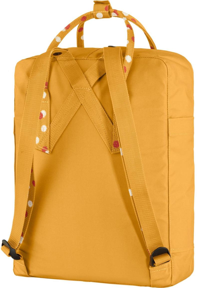 freundlicher Daypack Ochre Sonderediton Kanken Fjällräven Gelb Confetti Pattern