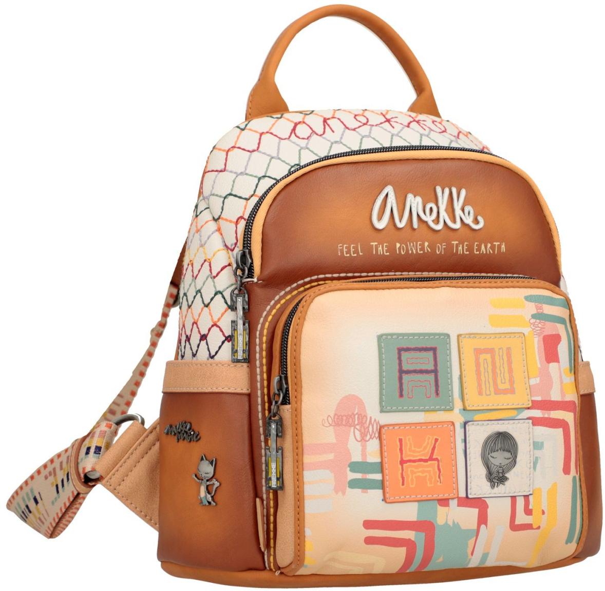 fröhlicher Rucksack Anekke Menire Magic Souls indigen