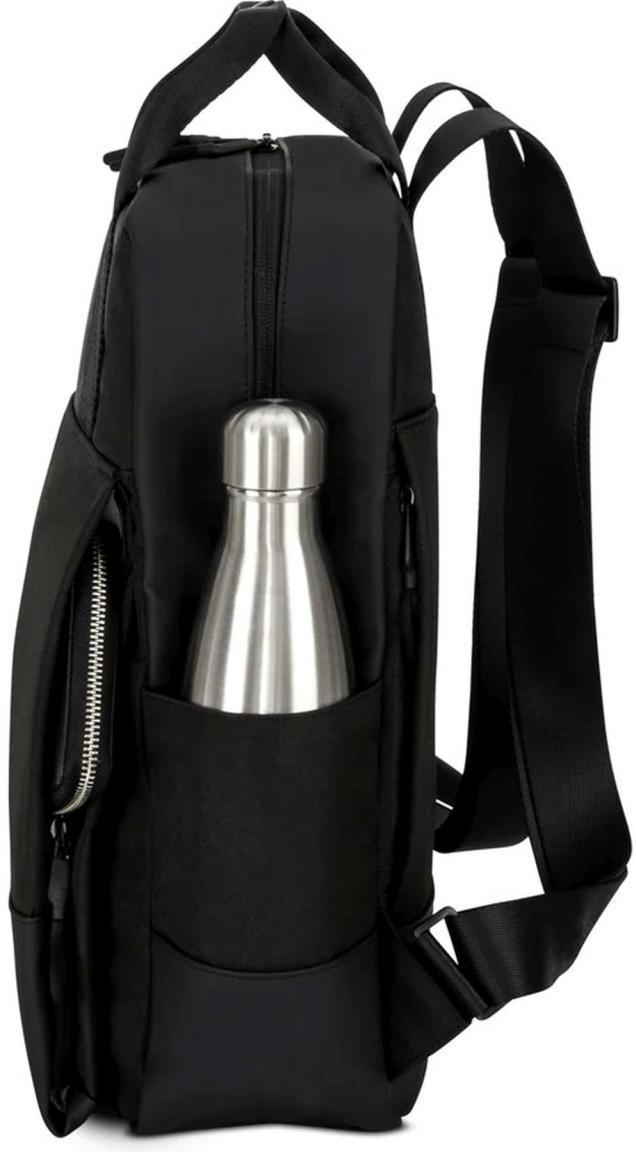 funktionaler Taschenrucksack Jona Large Johnny Urban Schwarz Gymnastikmatte