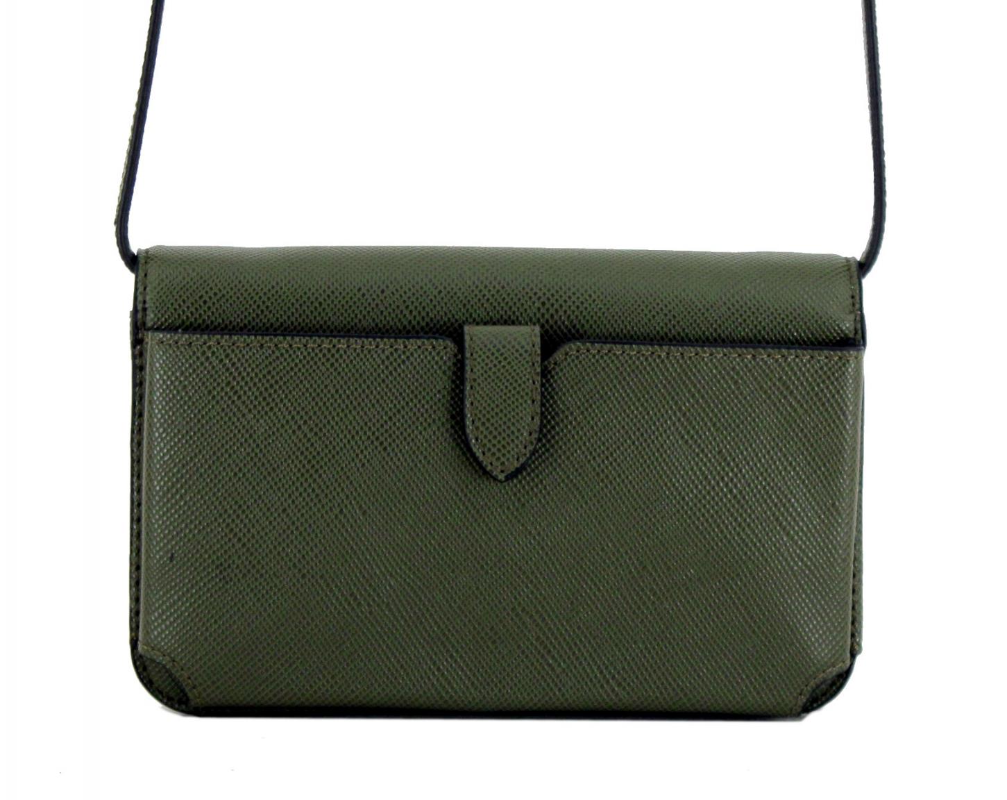 geprägte Überschlagtasche mit Handyfach Guess La Femme Pale Rose