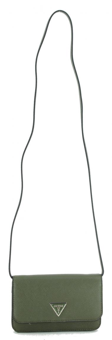 geprägte Überschlagtasche mit Handyfach Guess La Femme Pale Rose