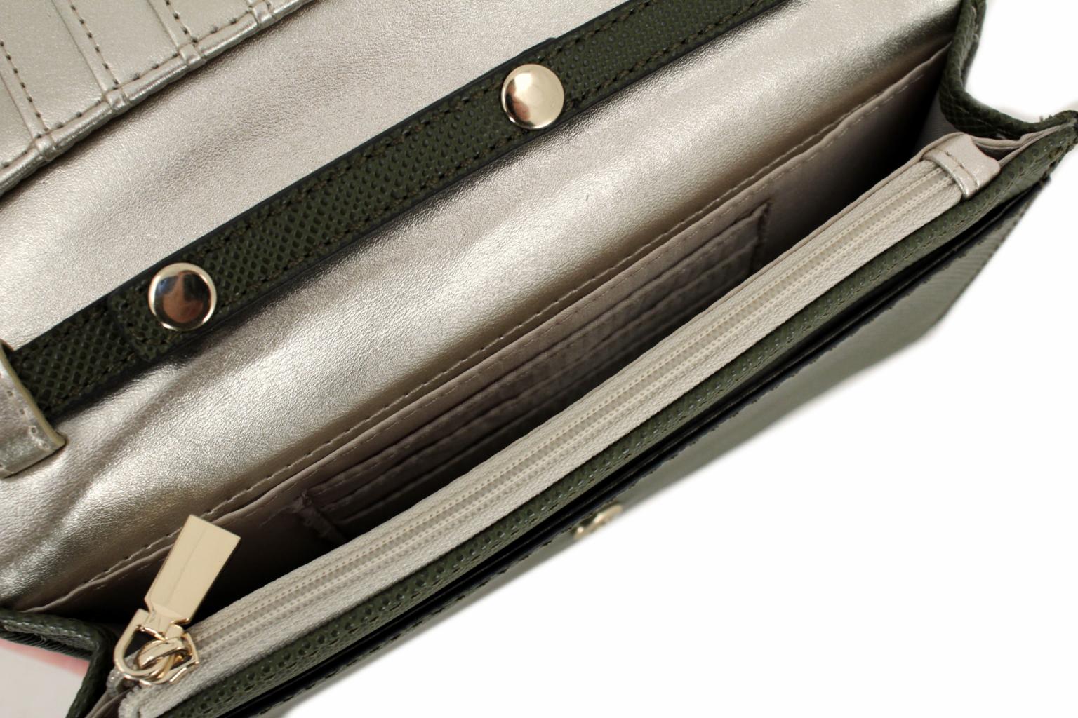 geprägte Überschlagtasche mit Handyfach Guess La Femme Pale Rose