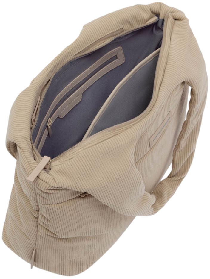 geräumige Damentasche Kapten and Son Shopper beige Skara Cloud Cord Laptop