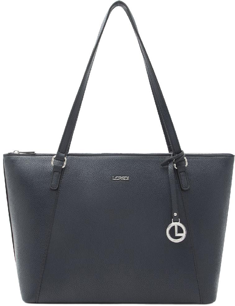 geräumige Handtasche marine L.Credi vegan dunkelblau Michaela