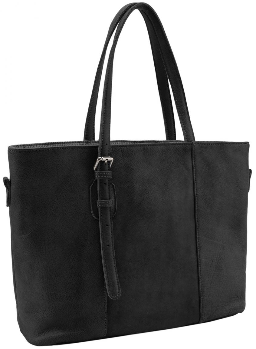 geräumige Henkeltasche FREDsBRUDER reversibel schwarz Clutch