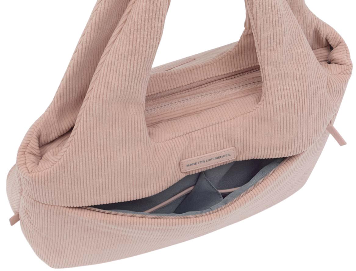 geräumige Schultertasche Kapten and Son Rose Clay Cordsamt recycelt Skara Cloud