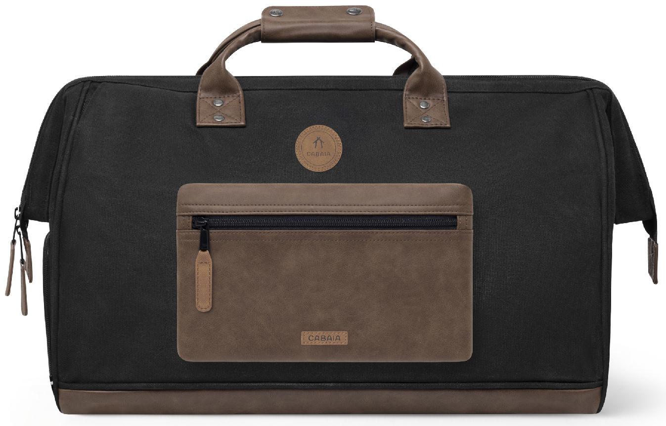 geräumige Travel Bag Cabaia schwarz Trogir Duffle Canvas