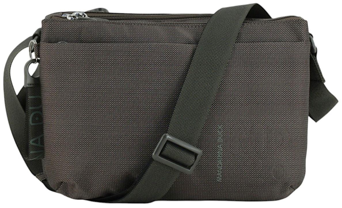geräumige Umhängetasche Crossover MD20 Pirite Mandarina Duck dunkeloliv