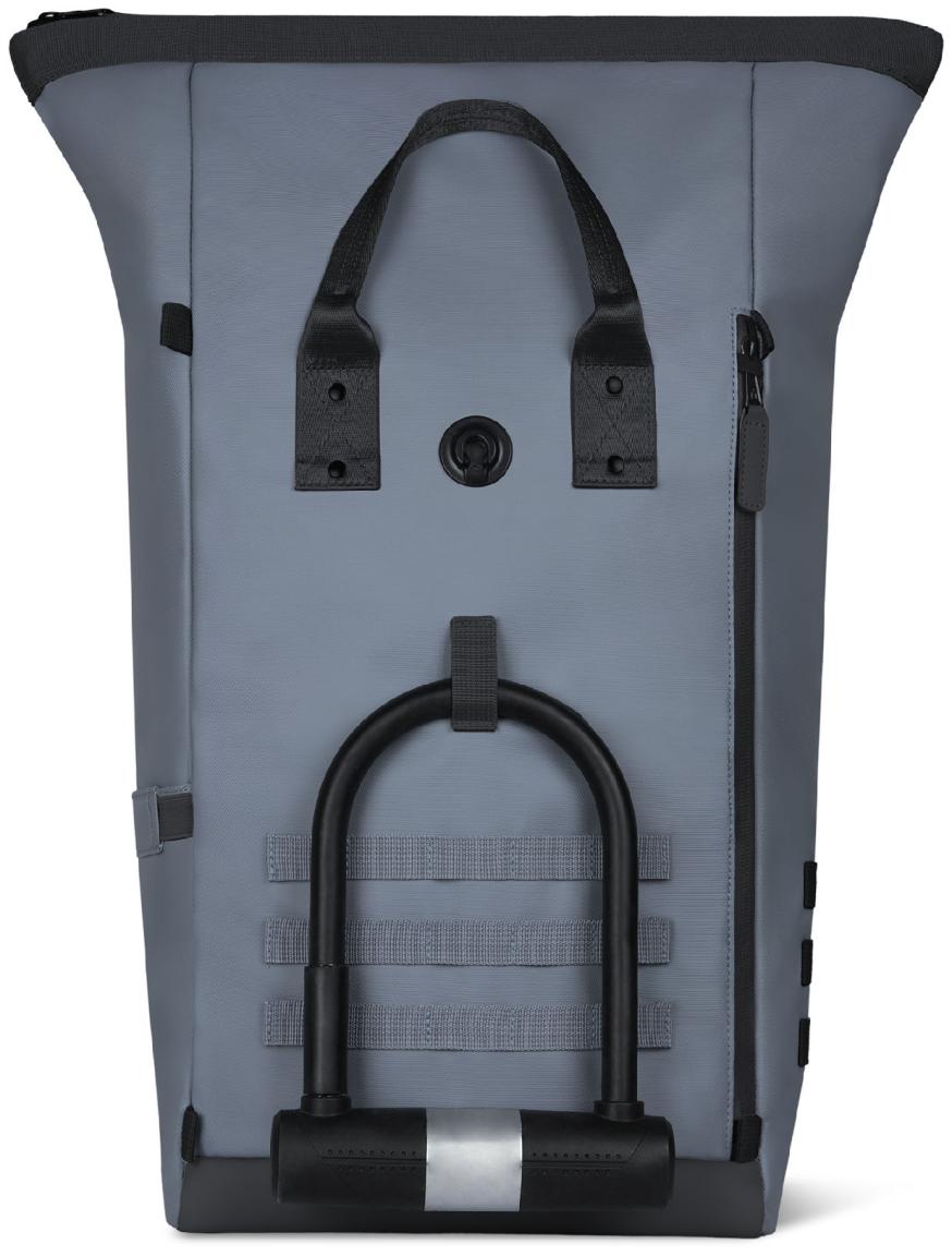 geräumiger Outdoorrucksack Cabaia Explorer Large beige Cap Breton beschichtet Karabiner 