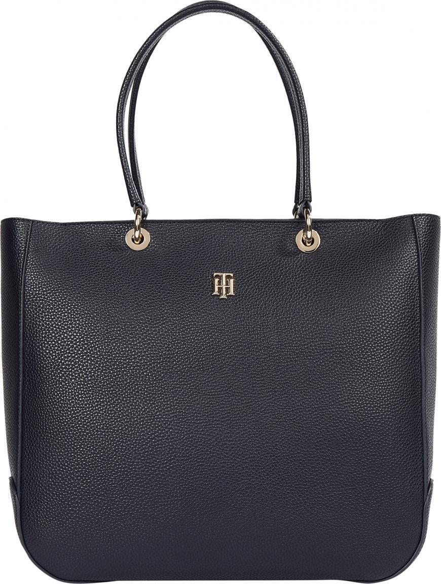 geräumiger Shopper dunkelblau TH Essence Tote Corporate Tommy Hilfiger