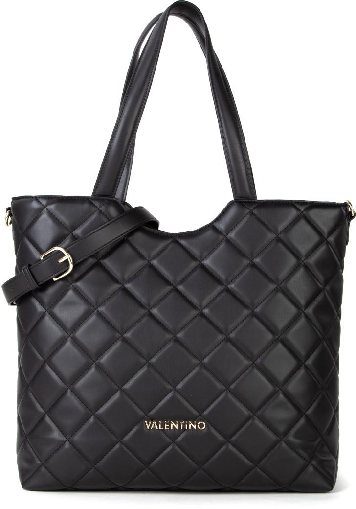 geräumiger Shopper gesteppt schwarz Valentino Ocarina Nero