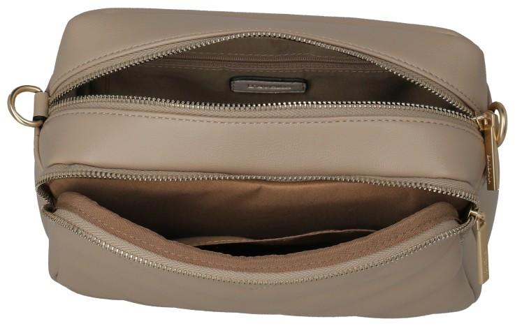 gesteppte Camera Bag beige Barbara Travelite Cozy Sand