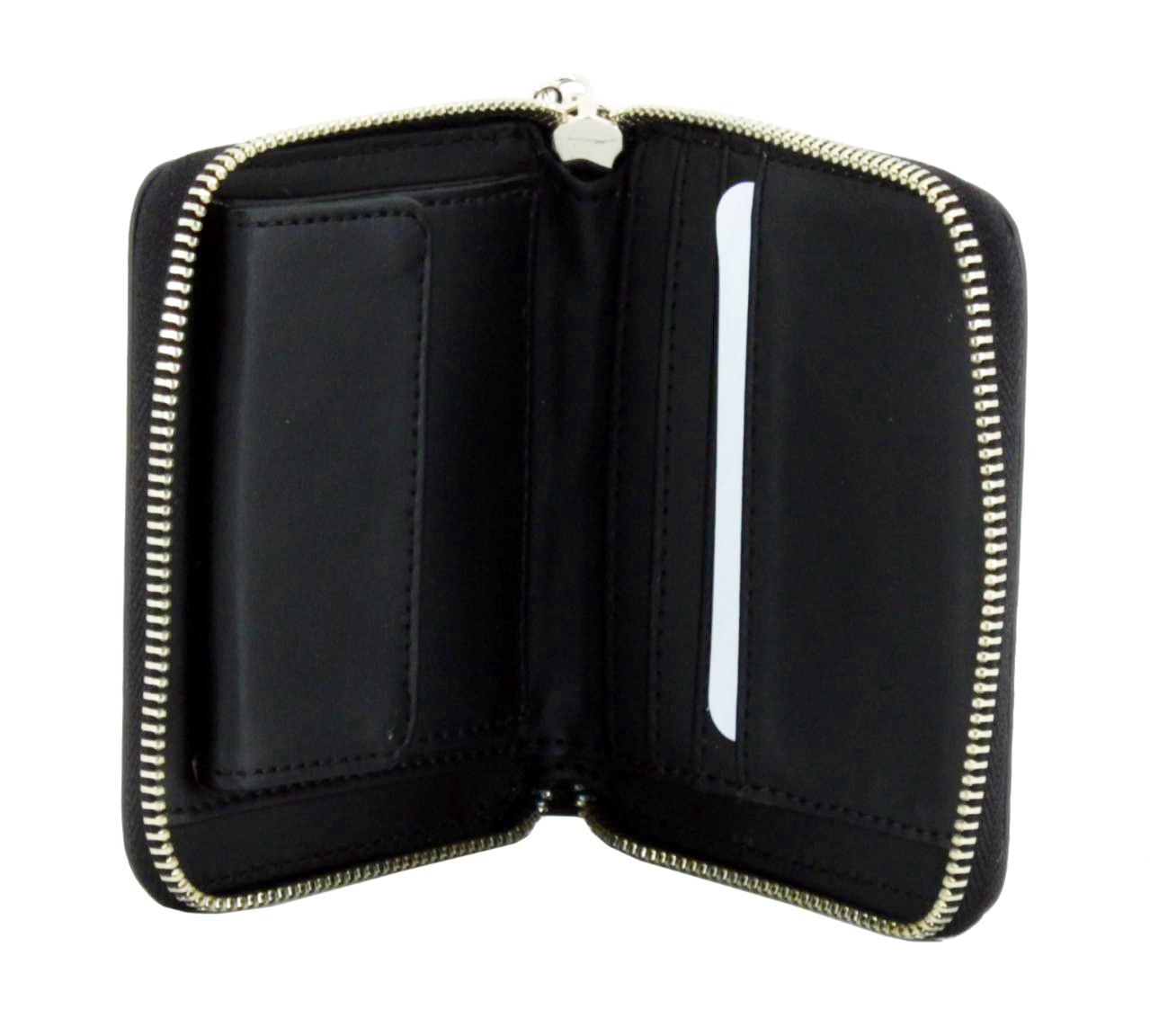 gesteppte Geldtasche Guess Tamsin Black schwarz 