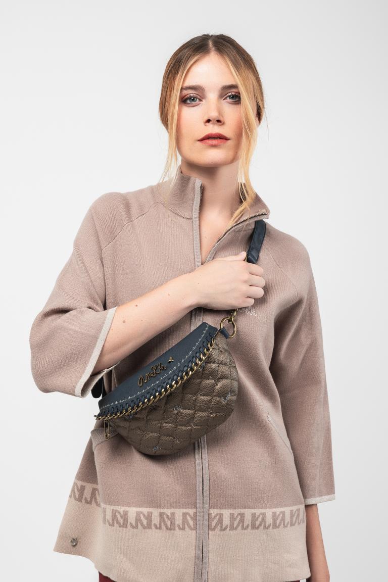 gesteppte Gürteltasche Anekke Mademoiselle Boutique bestickt Mode
