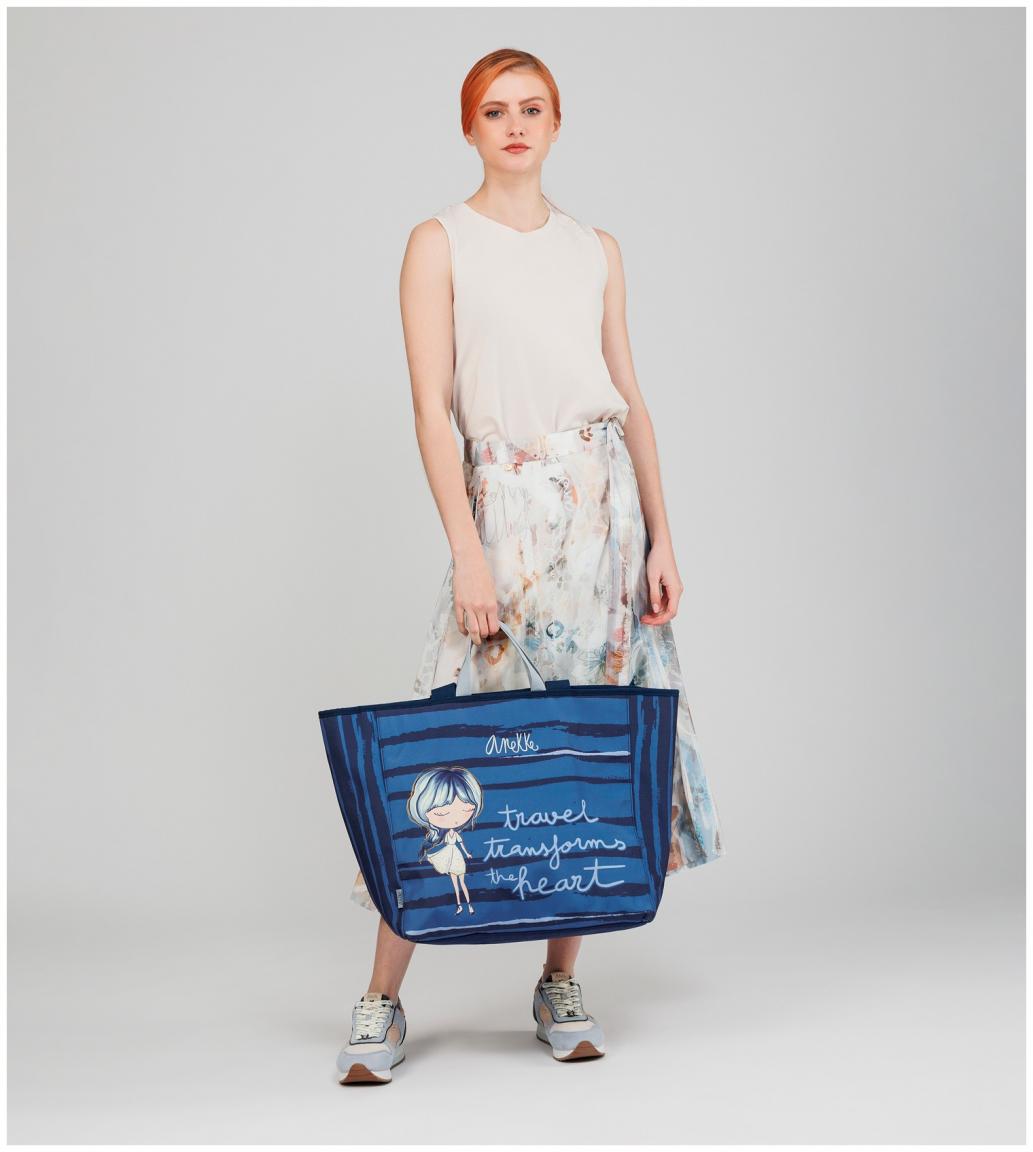 gestreifte Strandtasche blau Anekke Memories maritim