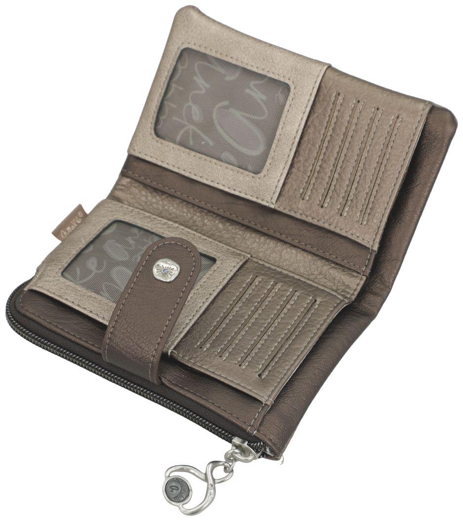 goldene Geldtasche Anekke Sophia Auralis Ziernähte